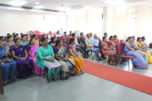 Parents and teachers gathering